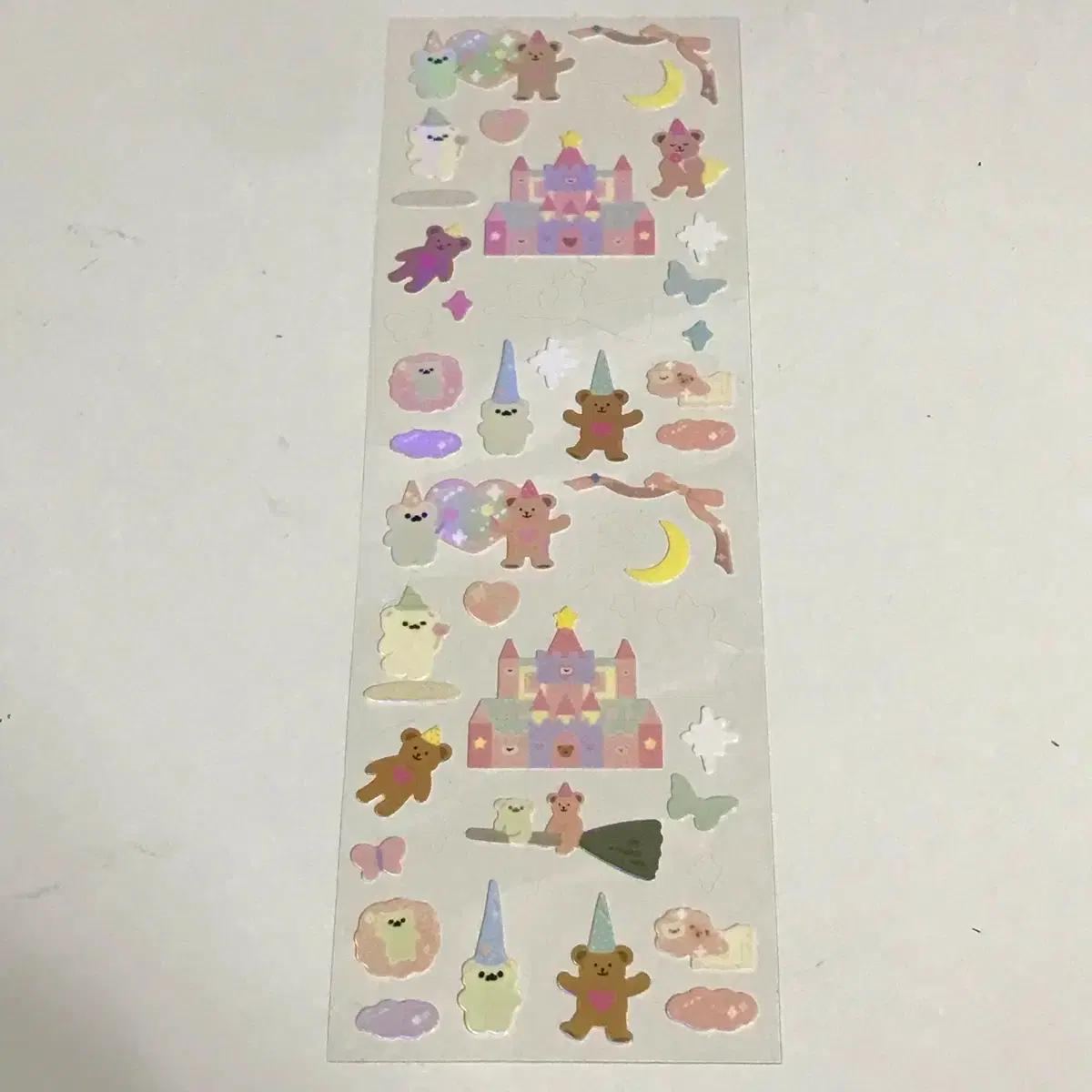 볼찌 제키베어 씰스티커 캐릭터 다꾸