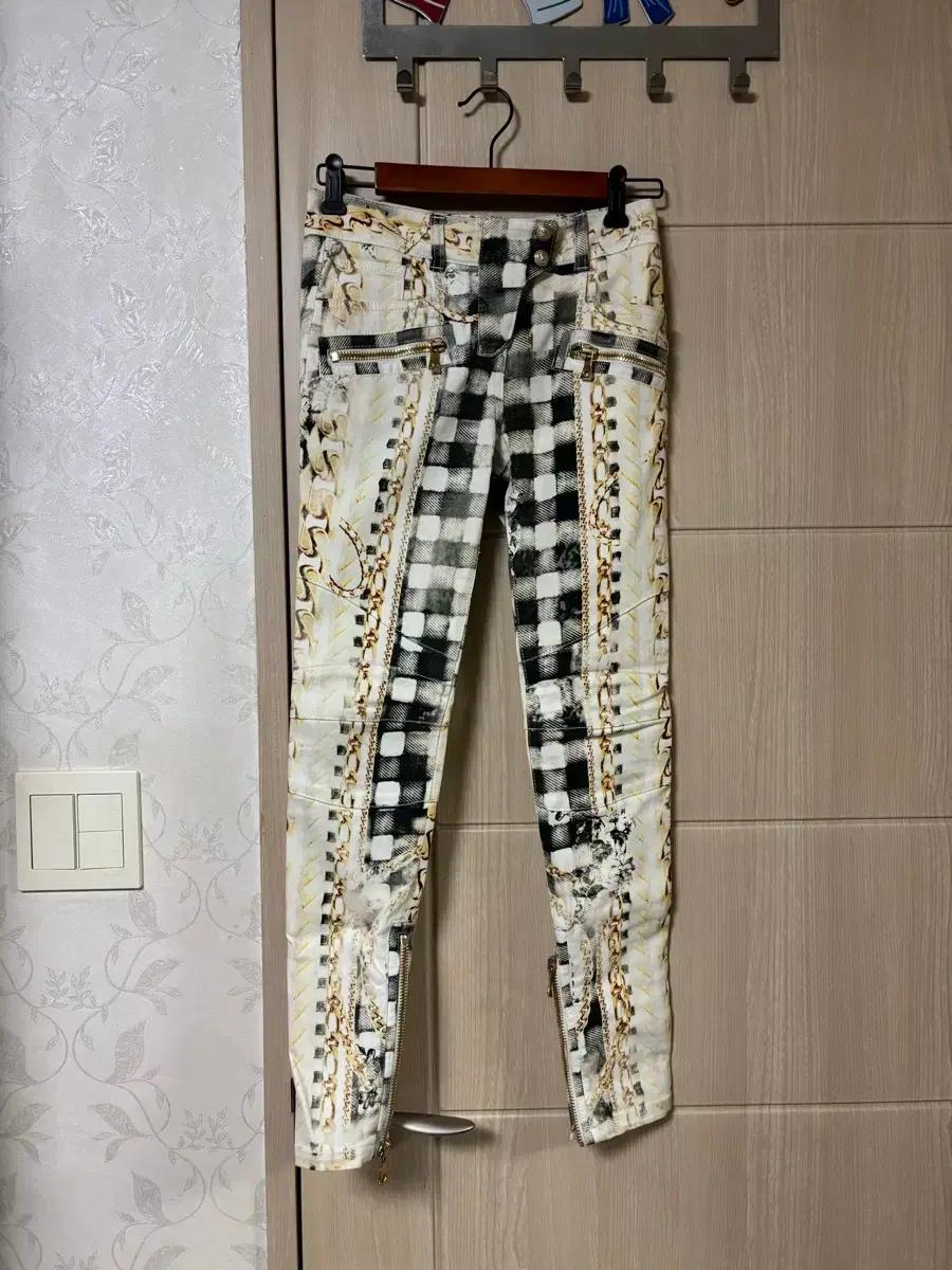 발망 패턴 스키니청바지