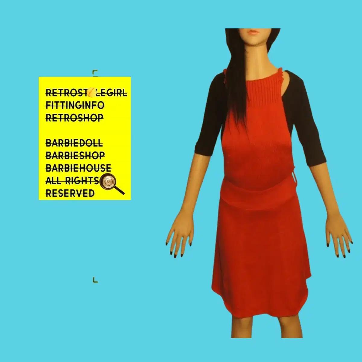 1406멜방원피스 체크원피스 겨울 빈티지원피스 니트원피스 여성원피스