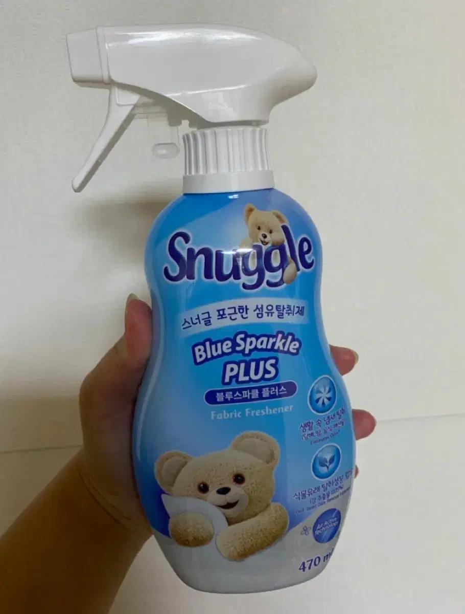 스너글 섬유탈취제 블루스파클플러스 470ml