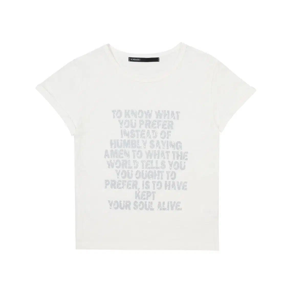 바로배송) 보헤미안서울 실버 프린트티 아이보리