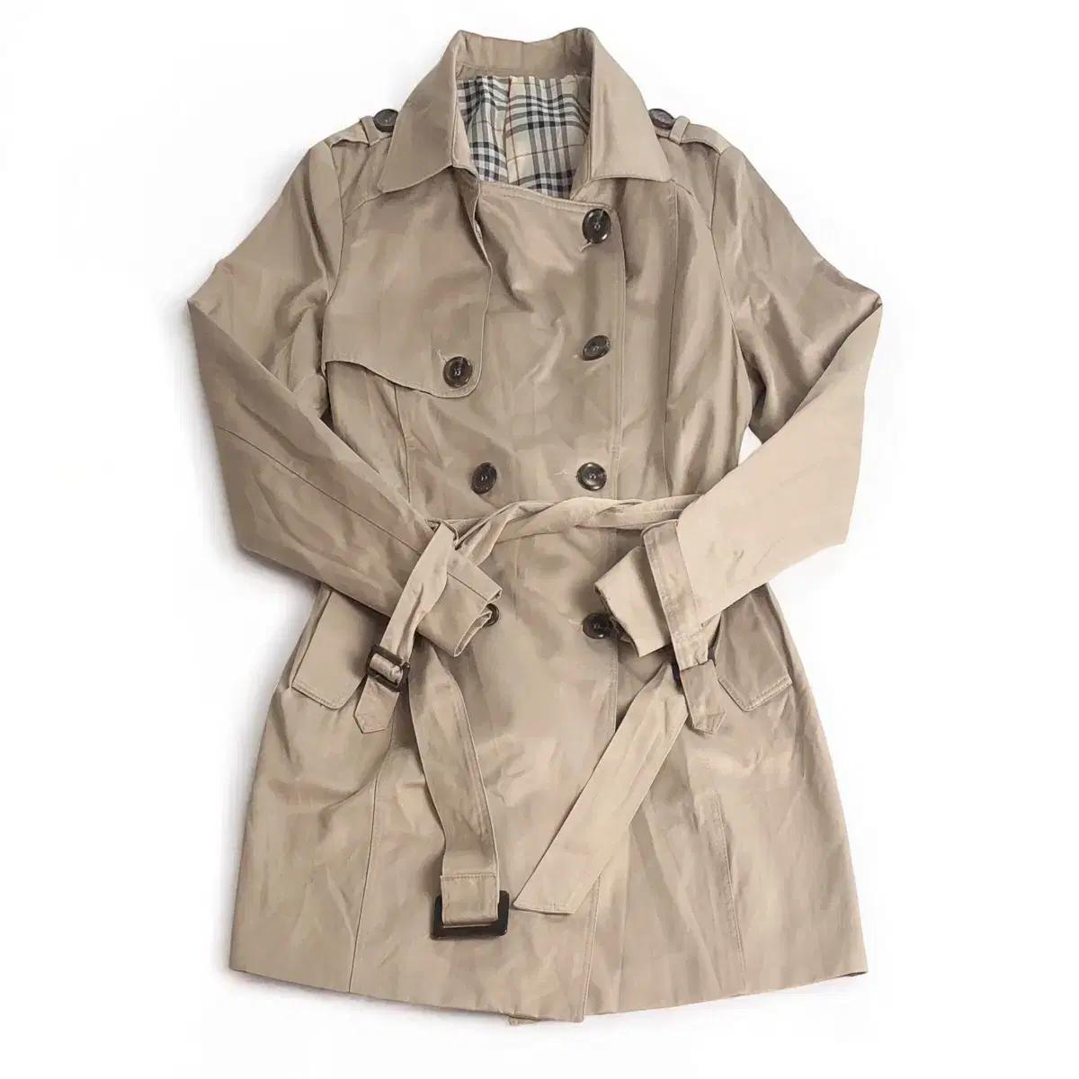 베이지색 트렌치 코트 여성용 77