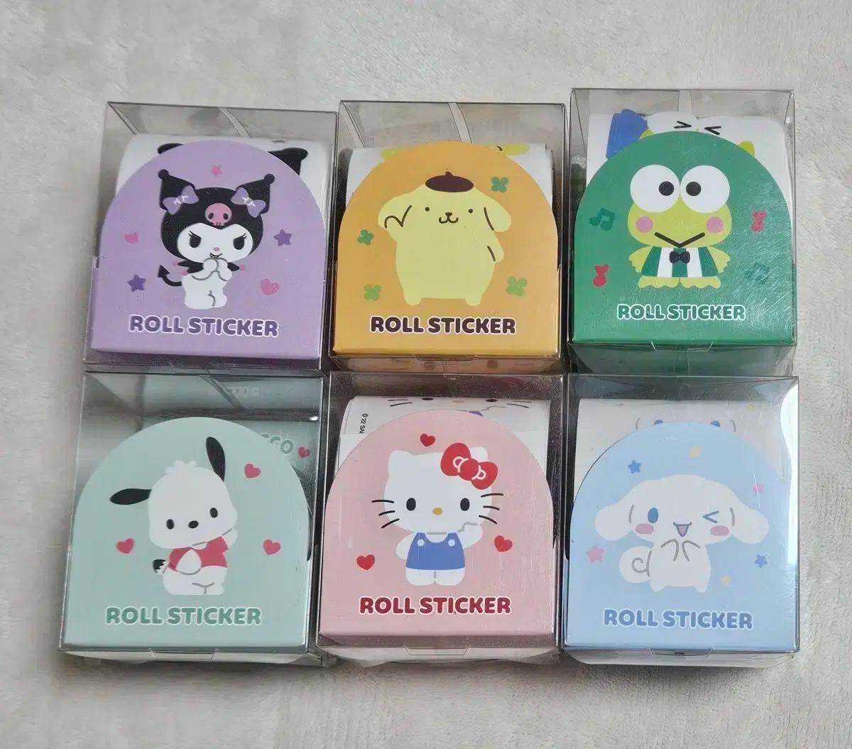 산리오 롤스티커