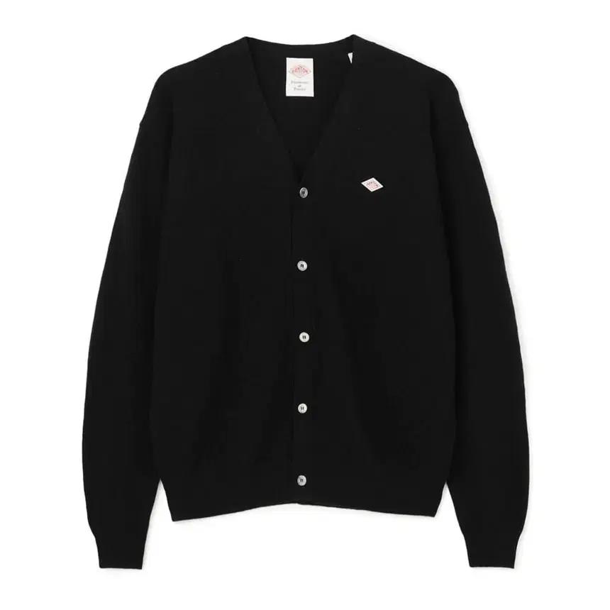 단톤 F/W 램스울 브이넥 니트 가디건 (블랙/44/110)