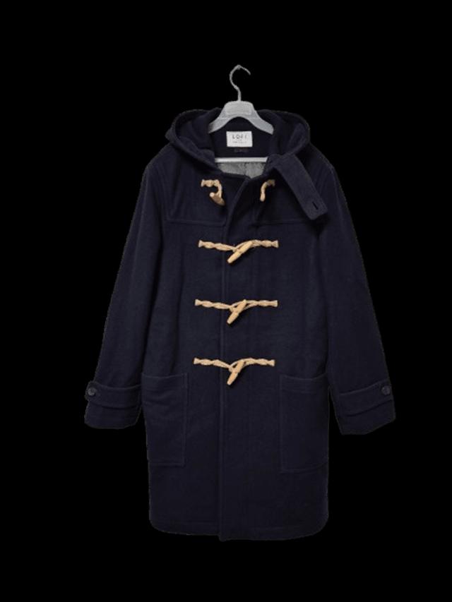 LOFI로파이 캐시미어 정품 떡뽁이 스윙톱 남성 겨울남자후드모직코트자켓L