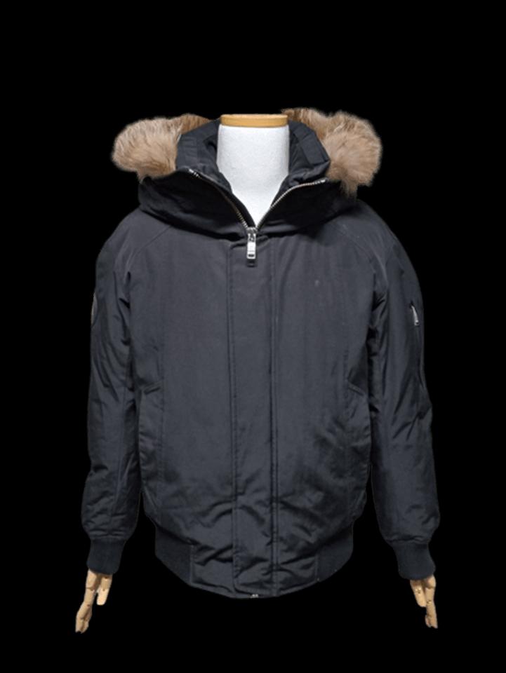 앤듀ANDEW 정품 너구리퍼털 남성 겨울용 남자후드숏다운패딩점퍼파카95