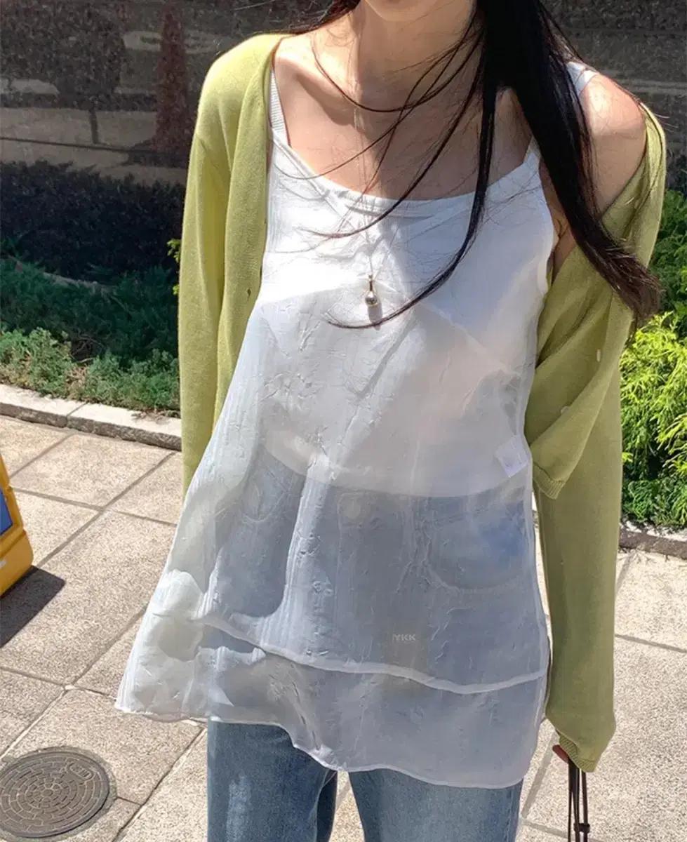 크렘므 팜즈 시스루 뷔스티에, 하울 서머 가디건