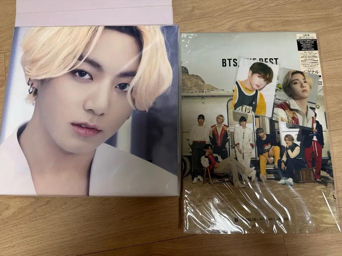 방탄소년단 BTS the best 초회한정반 정국포카 + 캔버스포토 일괄