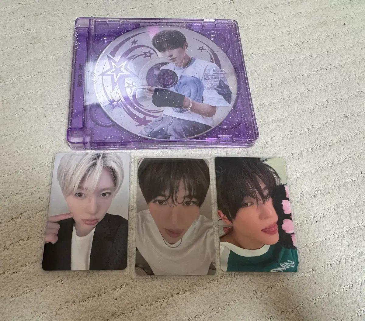 엔시티위시 시온 컬러쥬얼앨범미개봉,디마뮤,위버스특전,인터아시아럭드