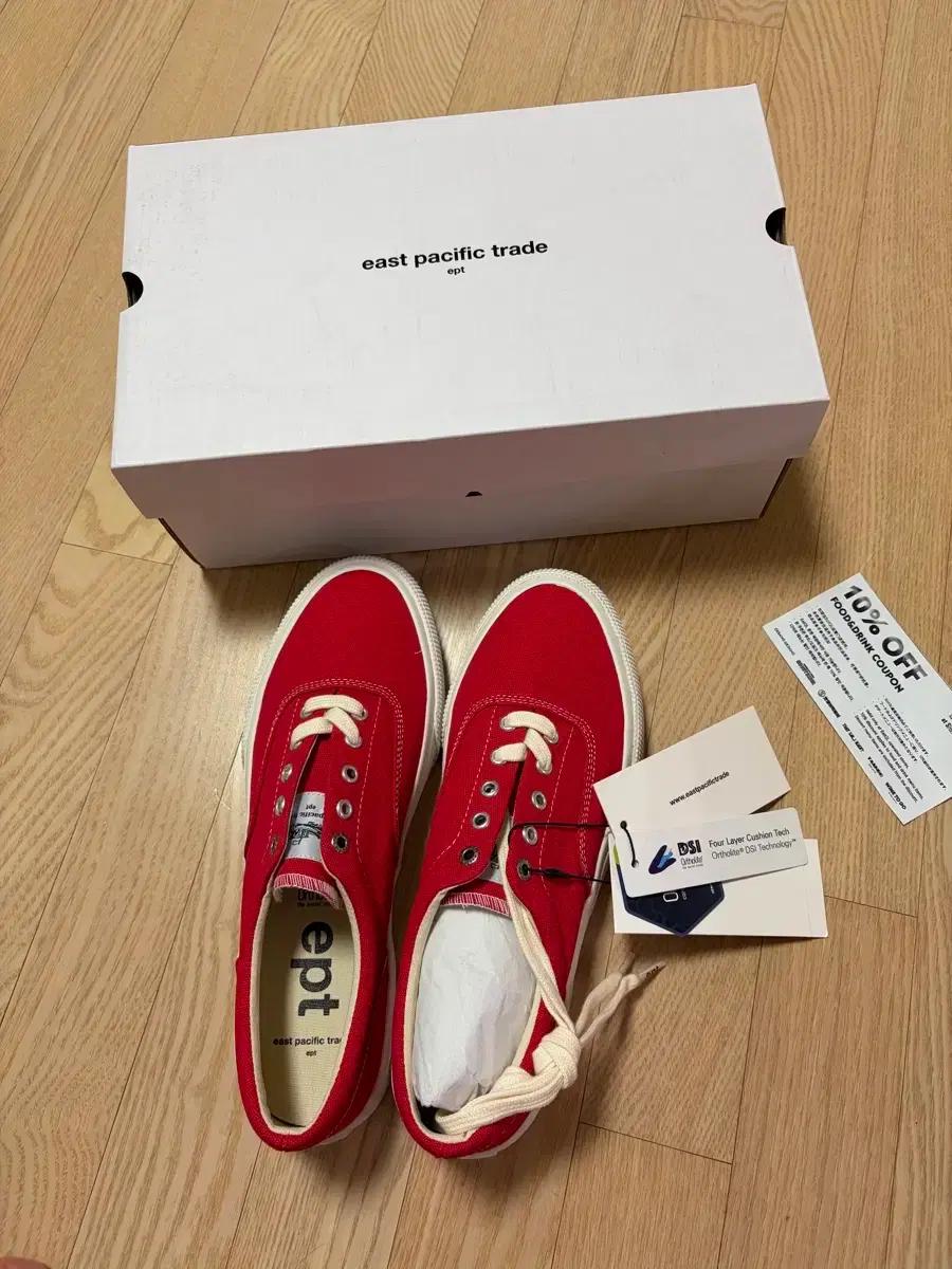 EPT 캔버스 스니커즈 280mm 새상품