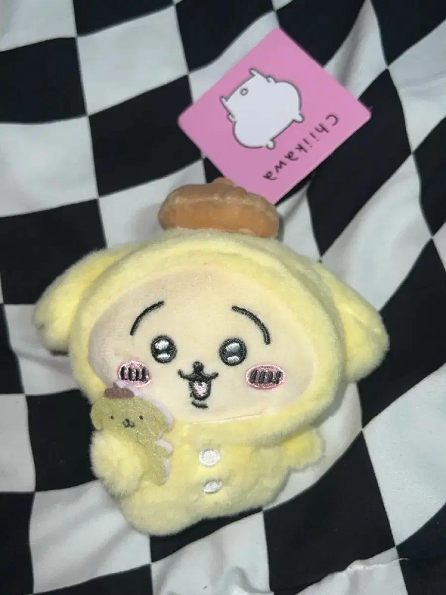 폼폼푸린 우사기 인형 키링