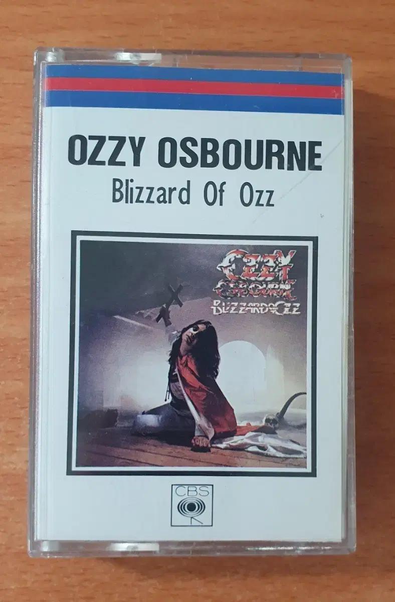 오지 오스본 Blizzard Of Ozz 카세트테이프