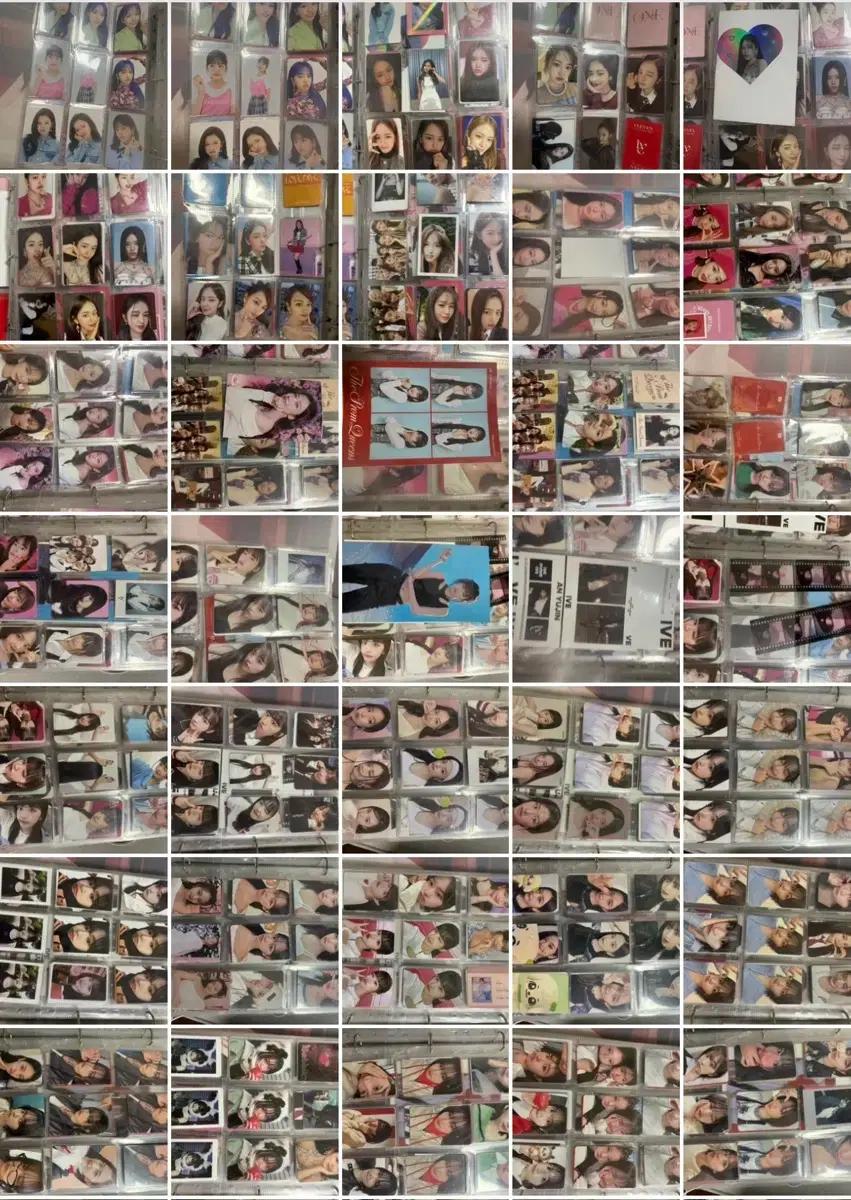 총 469장!)아이브 아이즈원 안유진 yujin 포토카드 일괄 양도 판매