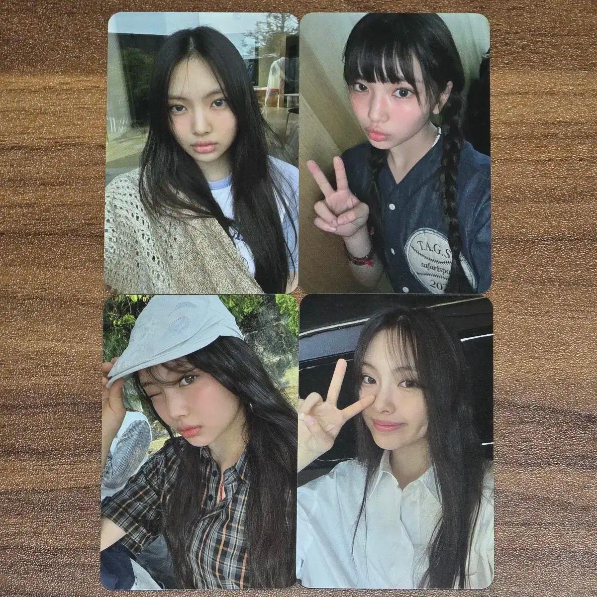 뉴진스 혜인 하우스윗 팝업 포카 포토카드 NEWJEANS HYEIN