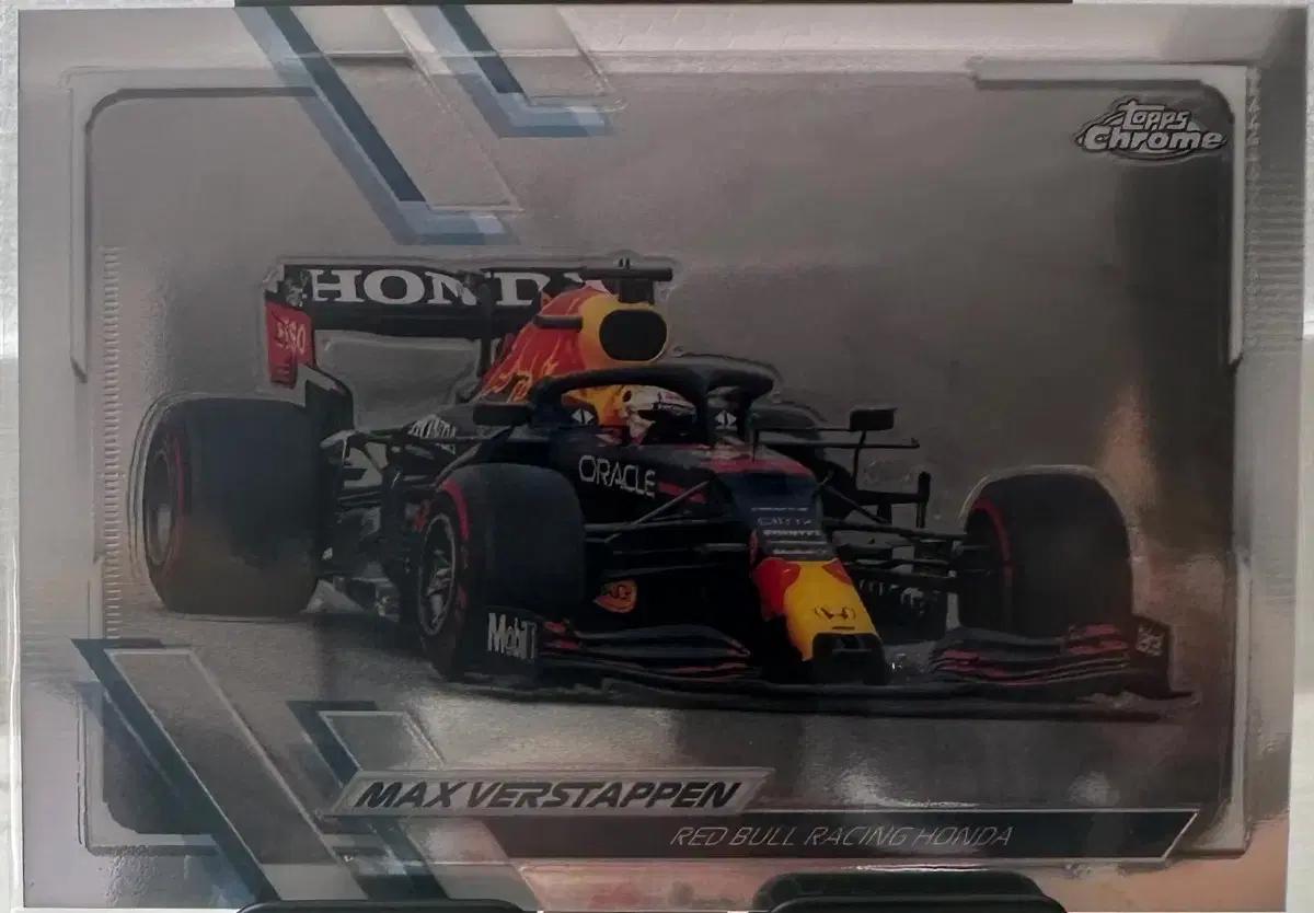2021 F1 탑스 크롬 막스 카드