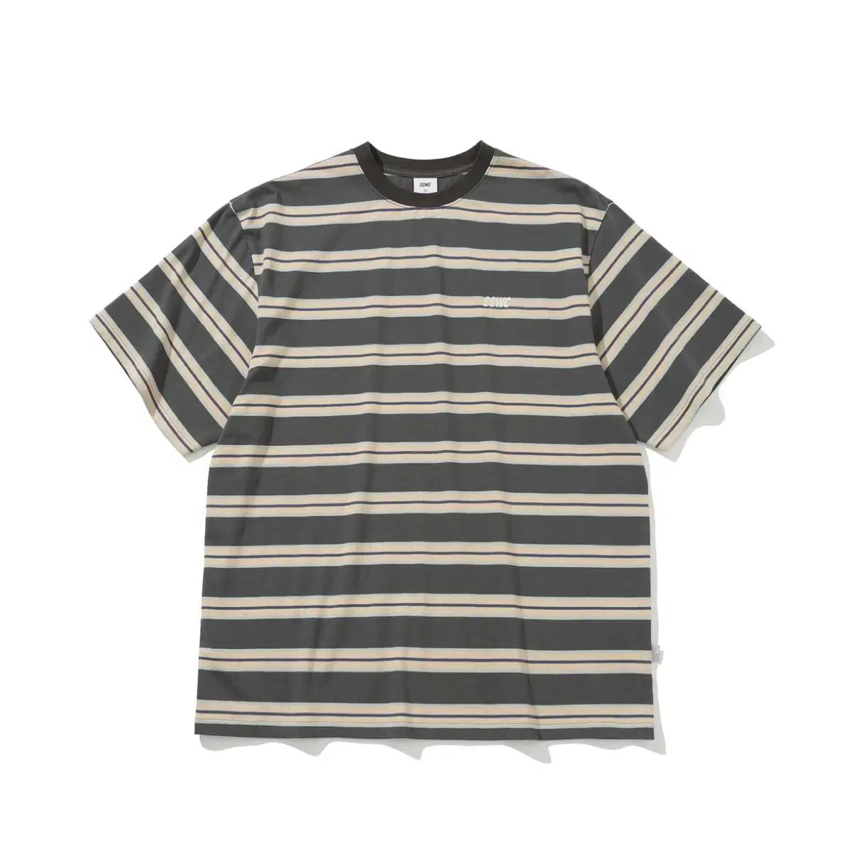 CCWC 스트라이프 티셔츠 그레이 (3rd restock)