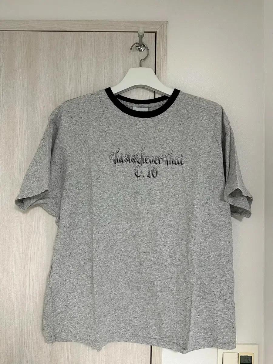 [L]디스이즈네버댓 C. 10 Tee Heather grey