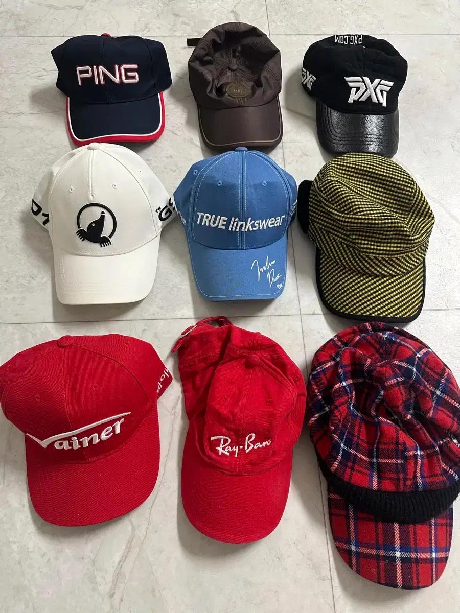 골프 모자 PING PXG Ray-Ban 등