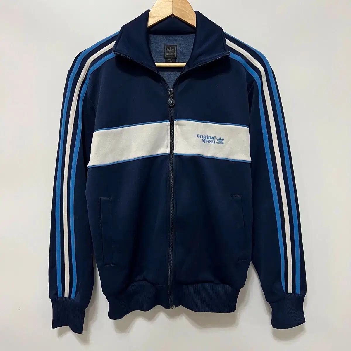 (M) 아디다스 Original Sport 트랙탑 네이비