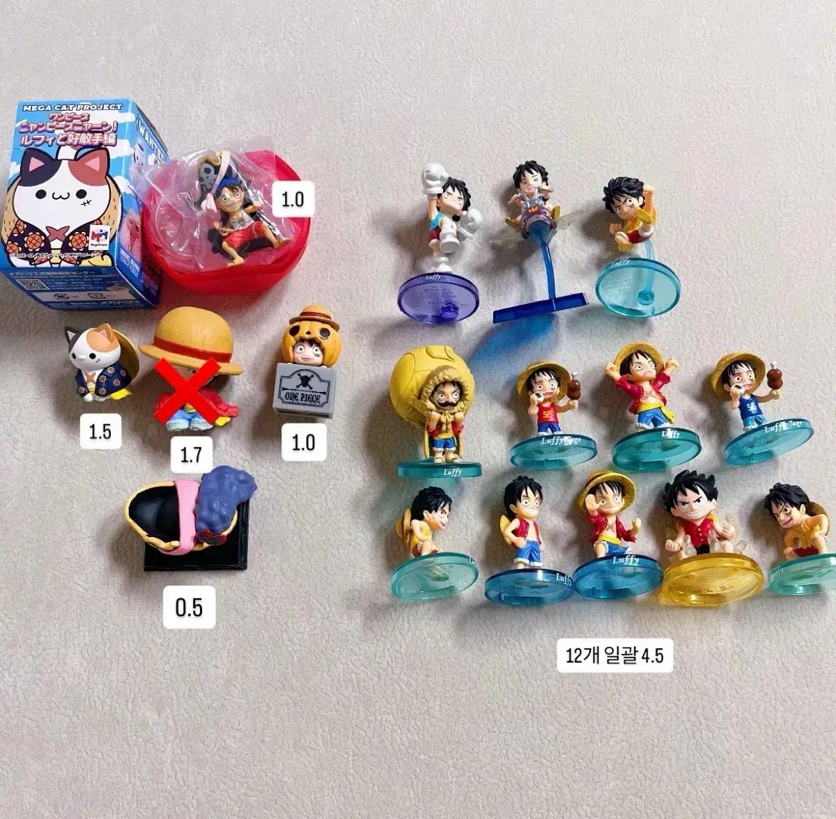 원피스 굿즈 로우 조로 루피 사보 에이스 상디 나미 코라손 쵸파