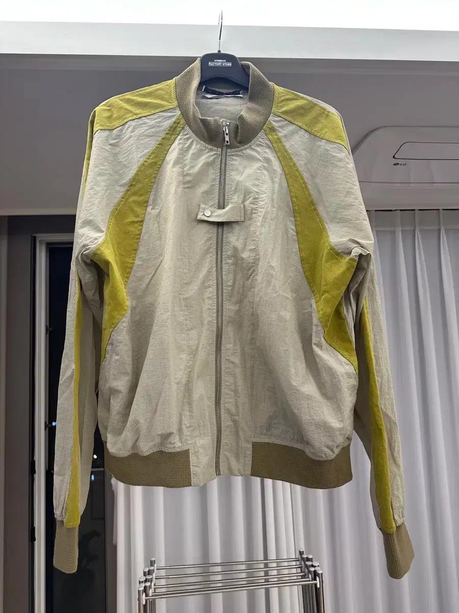 RANRA 란라 그레이 카키 투사르 자켓 L사이즈