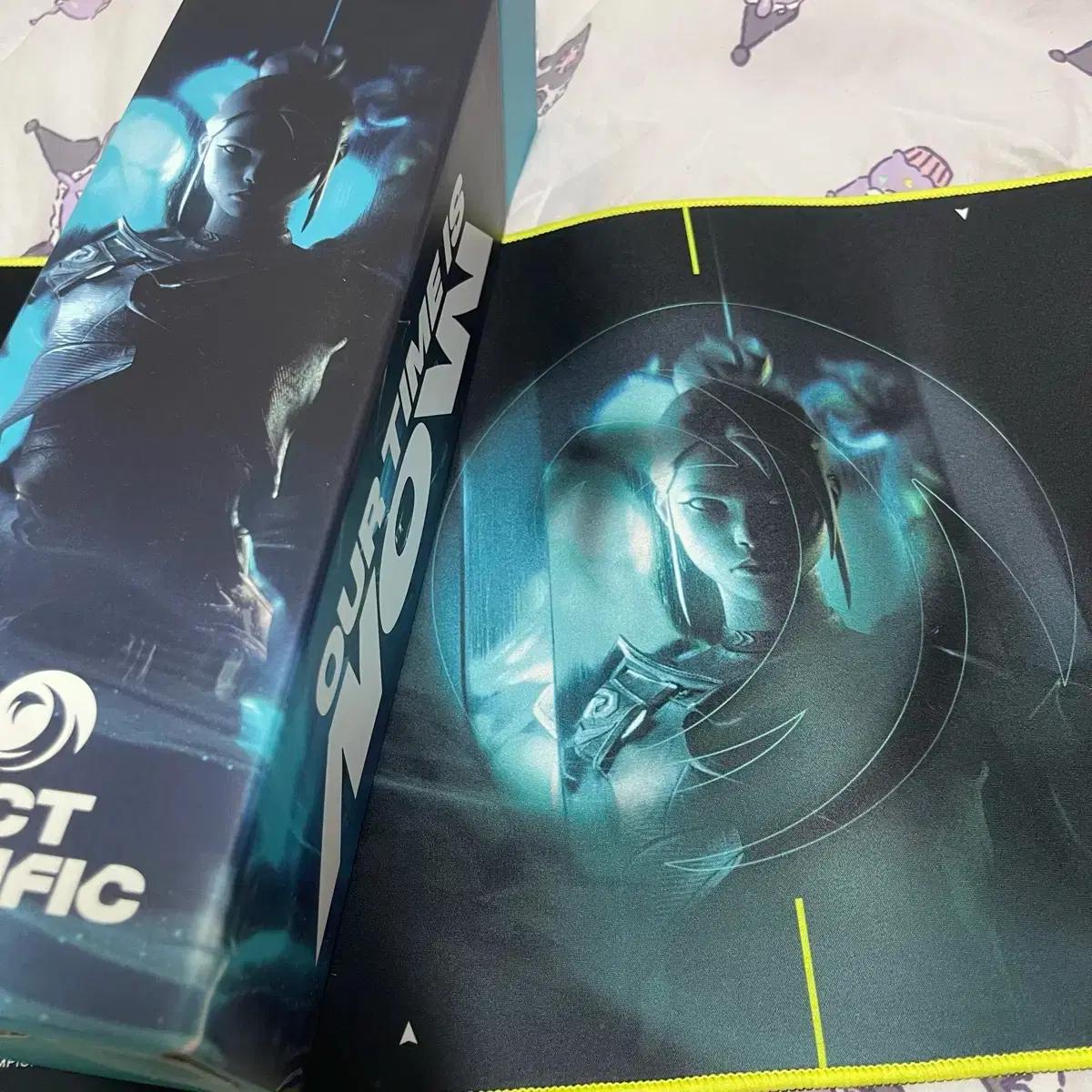 발로란트 제트 2024 vct 퍼시픽 한정판 마우스 패드