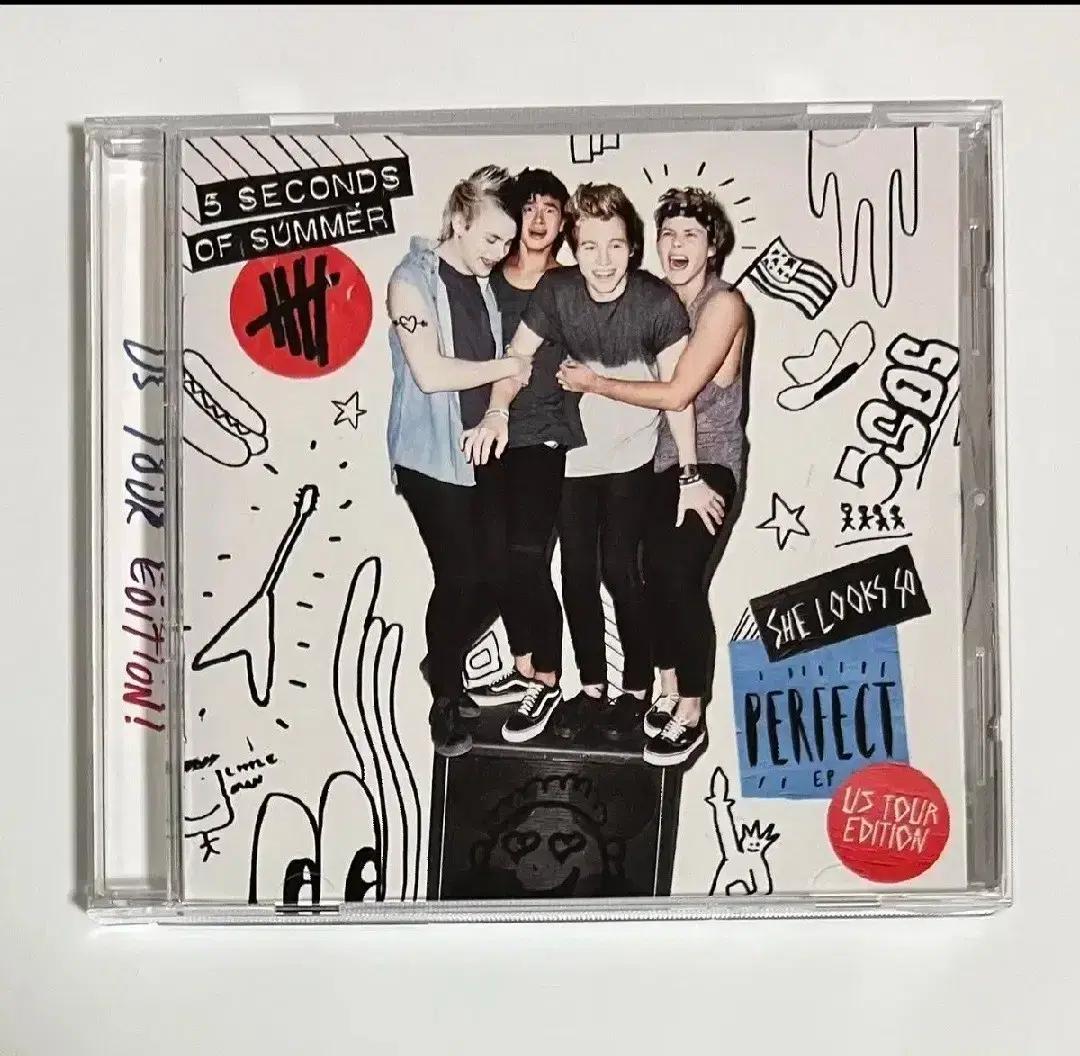 오쏘스 She Looks So Perfect EP 앨범 시디 5SOS