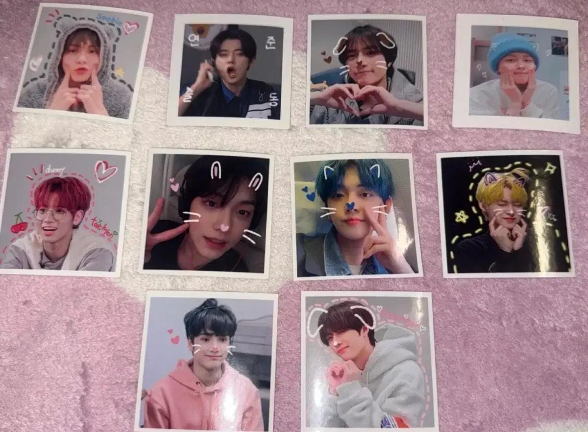 투바투 뽀쨕 스티커 세트