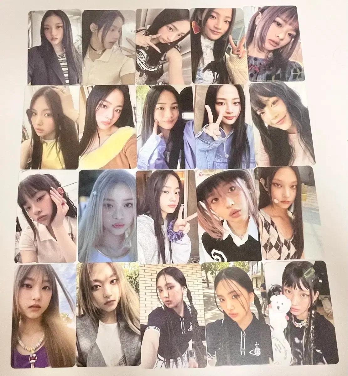 뉴진스 포카 양도 || 뉴진스 하니 다니엘 민지 혜인 해린 엔제이지