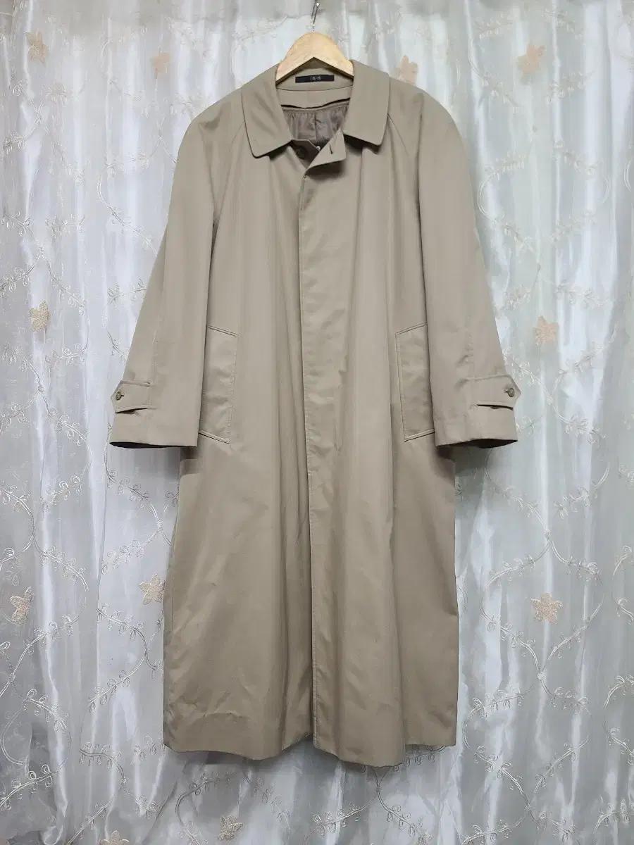 닥스베이지색 롱 트렌치 코트