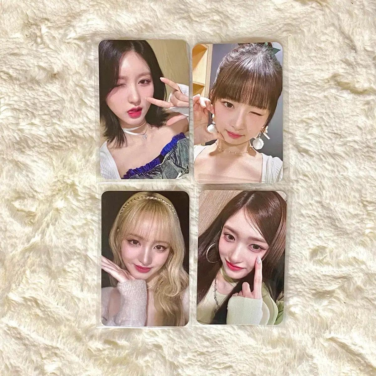 아이브 마인 대만 2차 포카 미공포 레이 양도