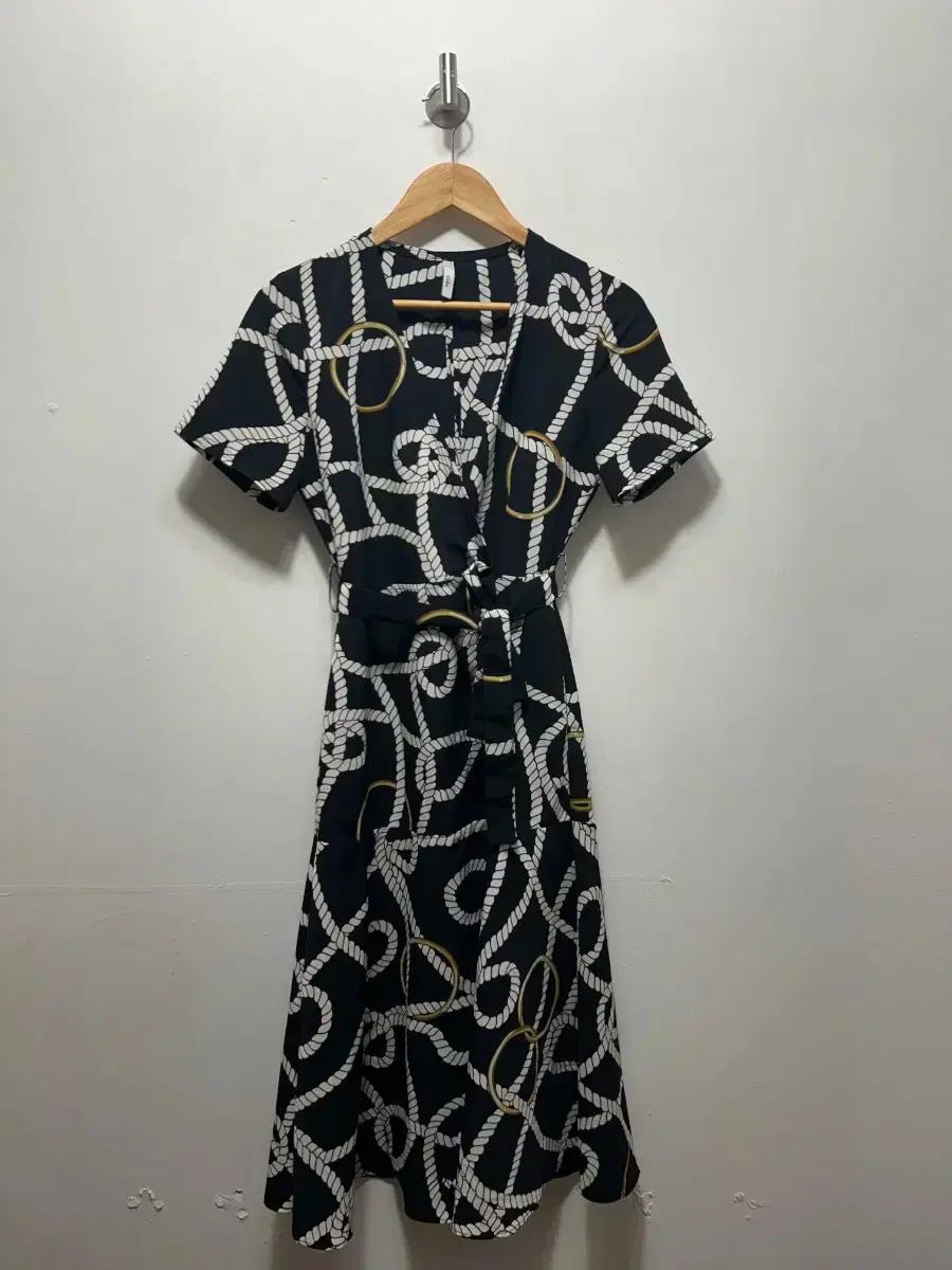 MNG 여성 랩 롱 원피스 S