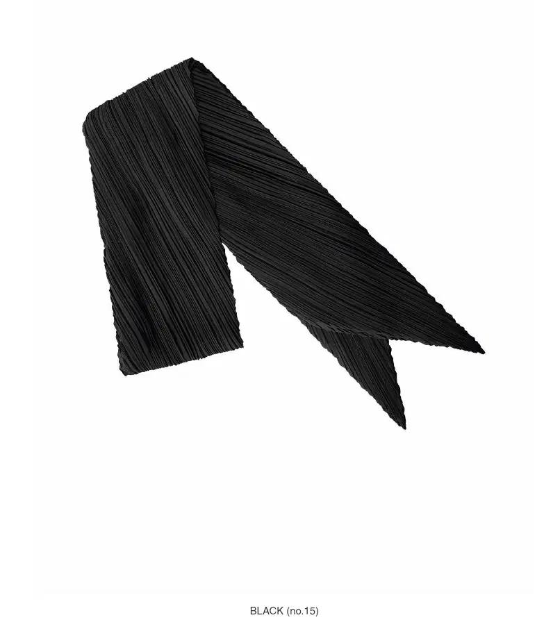 새상품]플리츠플리즈 베이직 스카프,블랙