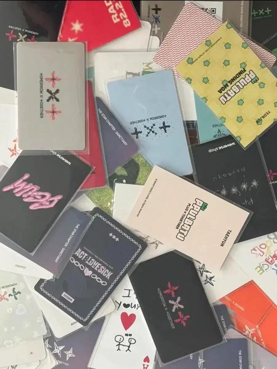 2+1 이벤트중 )투바투 랜포 합니다 랜덤포카 양도 교환 시세킹 앨포