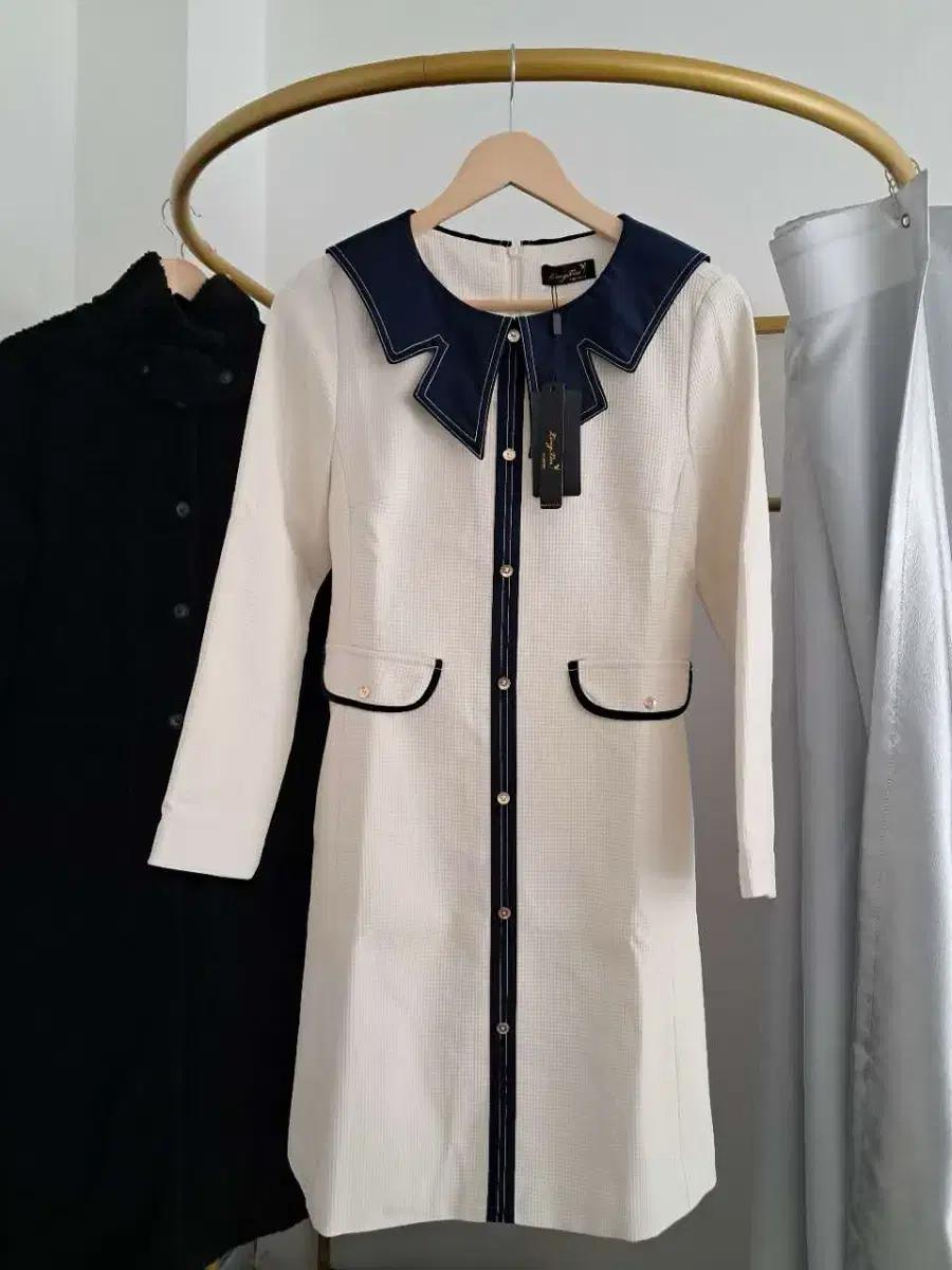 봄가을 아이보리 원피스