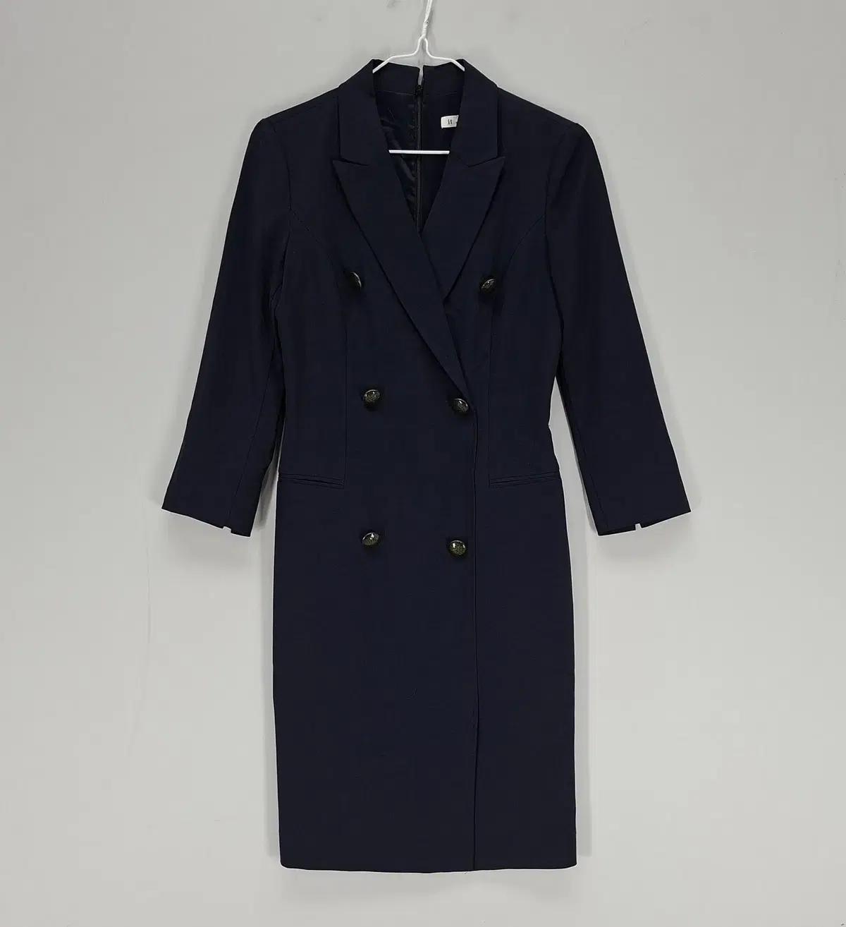 [AI 95%] 잇미샤 여80 원피스 봄가을 네이비 64150