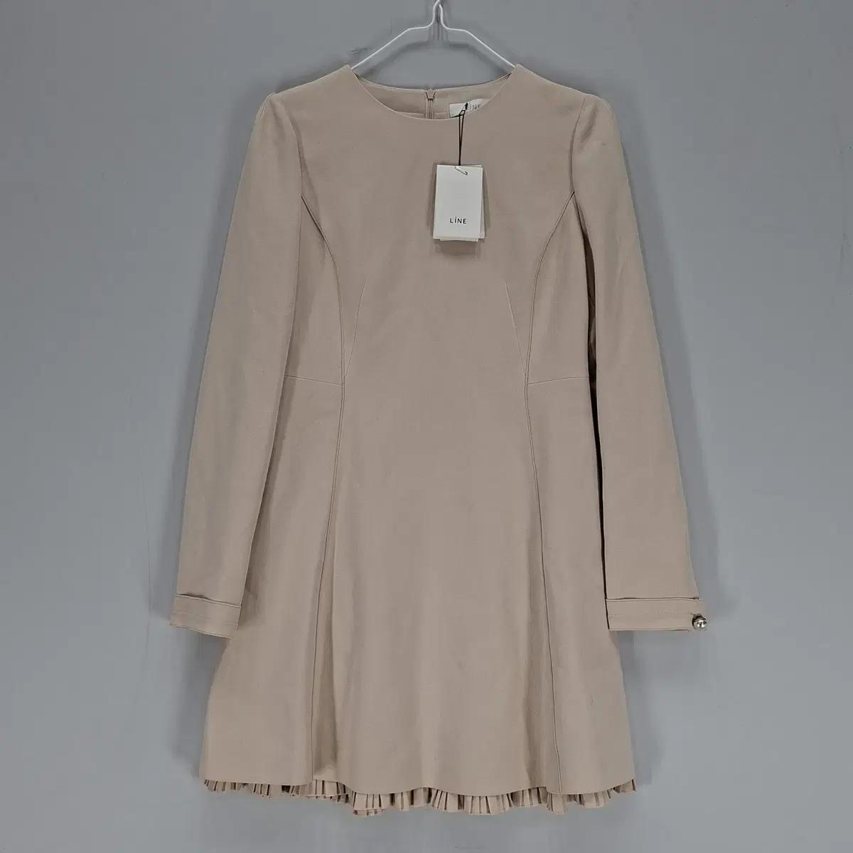 [AI 95%] 라인 여88 원피스 봄가을 베이지 64142