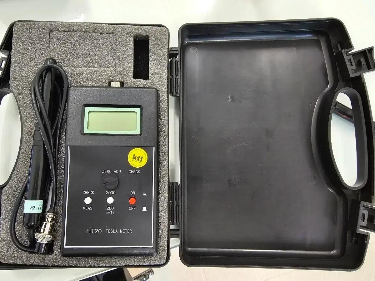 Magnetometer (Tesla meter) 휴대용 가우스 미터 자력