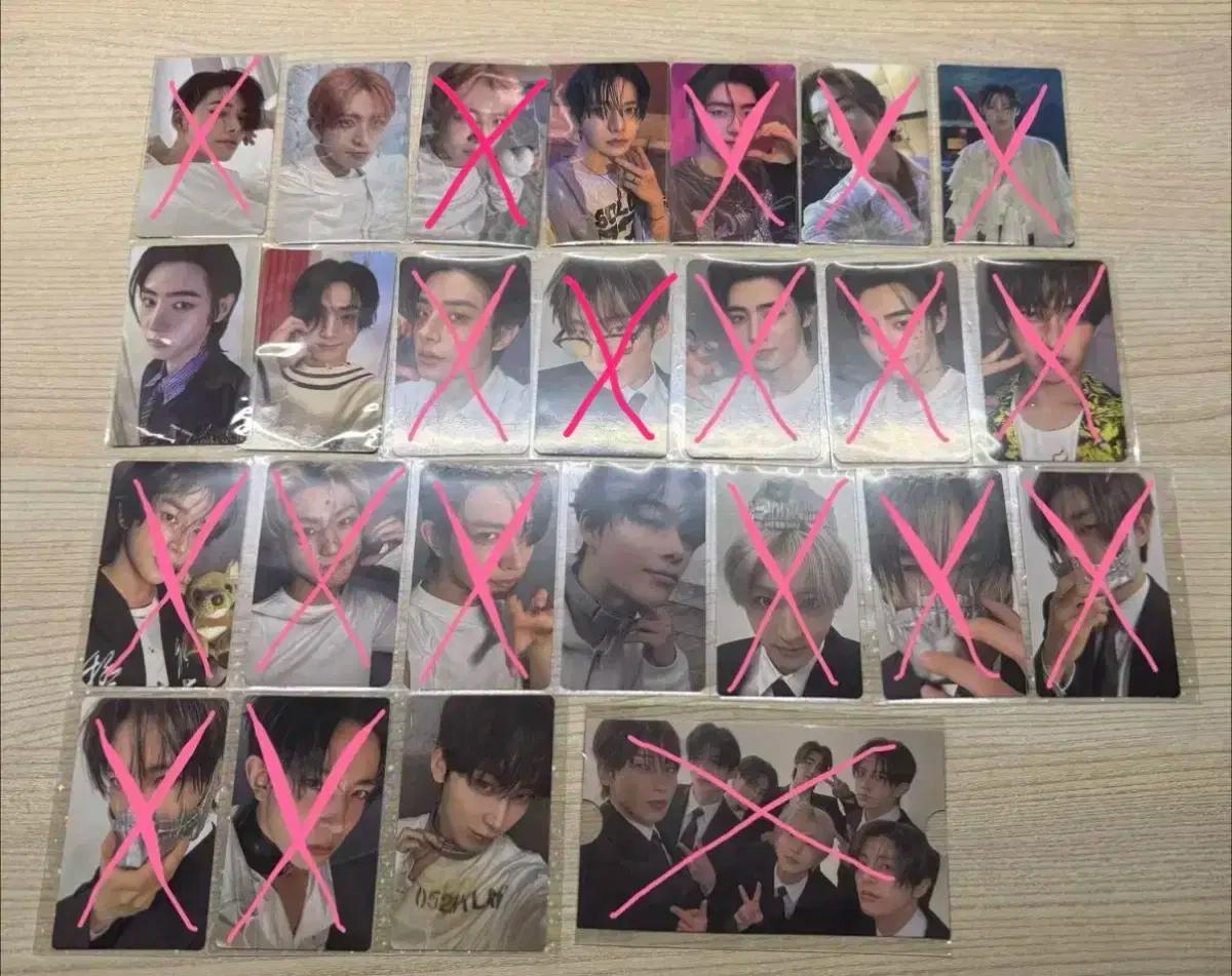 엔하이픈 포카 처분합니다!!