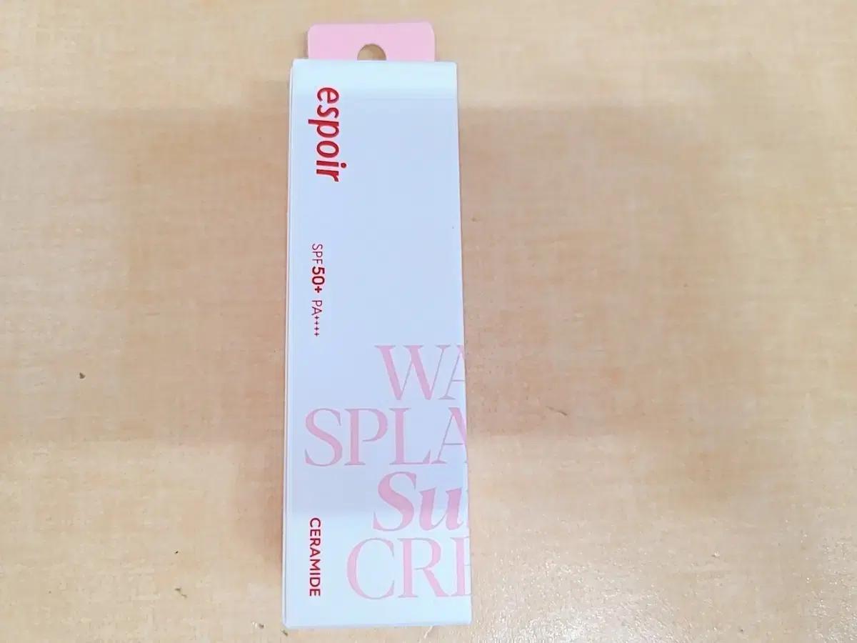 에스쁘아 워터 스플래쉬 선크림 세라마이드 30ml 새상품