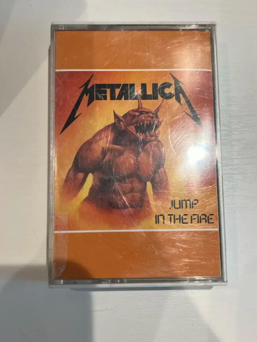 메탈리카 Jump in the fire 카세트 테이프 Metallica