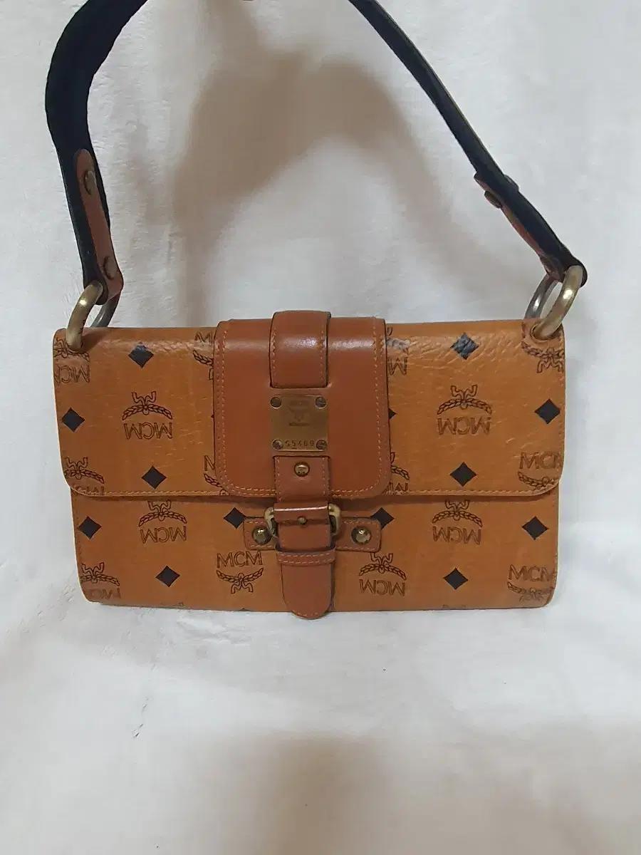 정품 mcm 비세토스 숄더백
