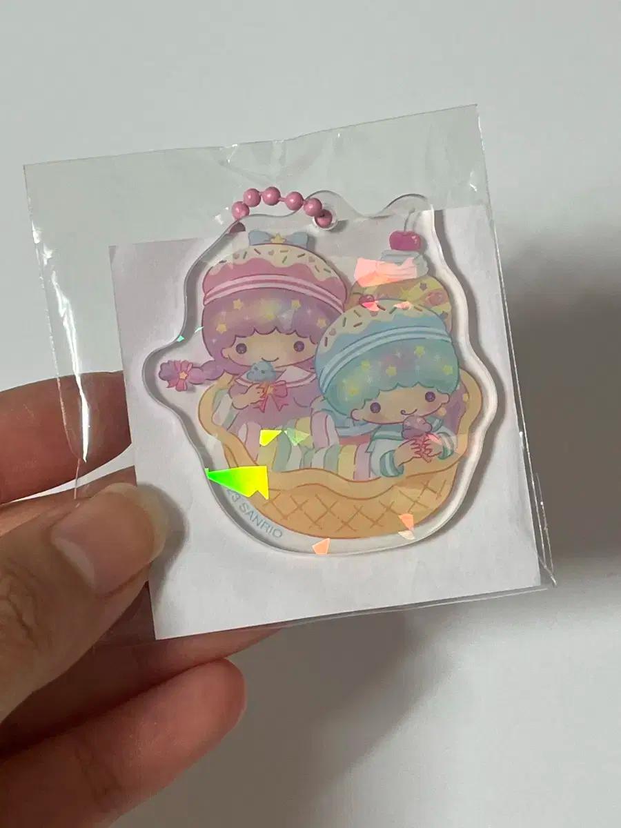 산리오 리틀트윈스타 키키와 라라 키링