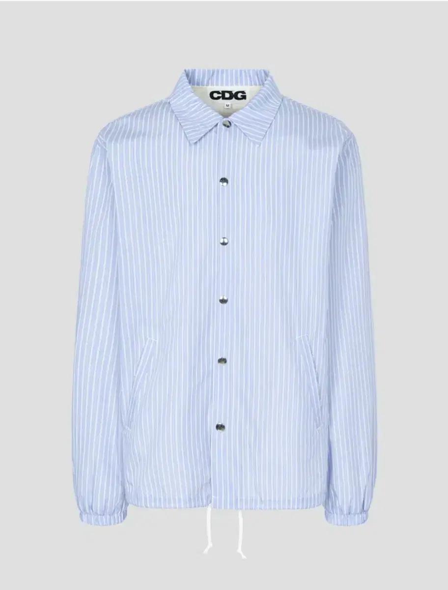 새상품) CDGCDG Cotton Stripe Coach Jacket