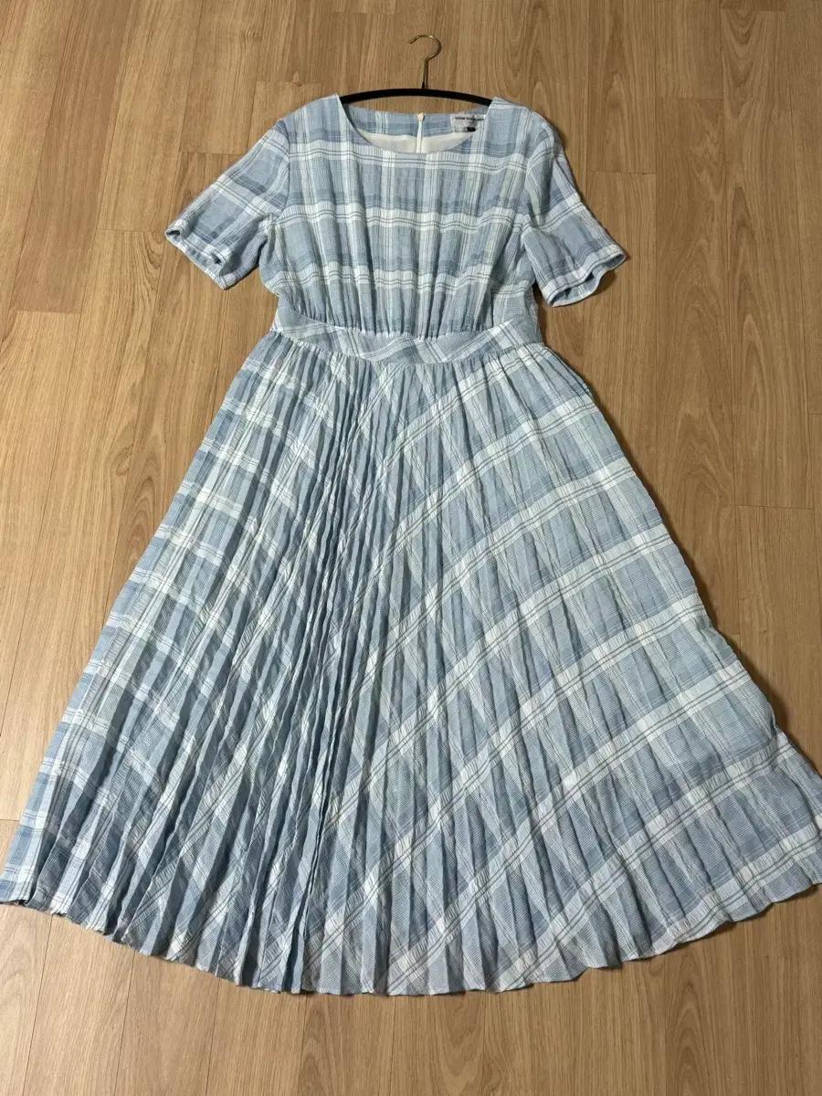 유어네임히얼 체크 롱 원피스