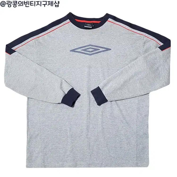 엄브로 스트릿 빅로고 긴팔티