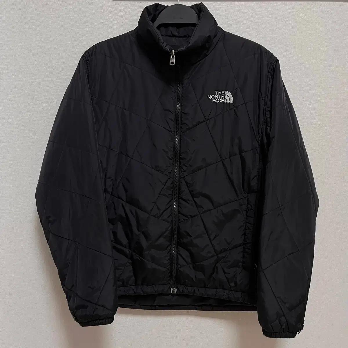 노스페이스 경량패딩 블랙 90사이즈