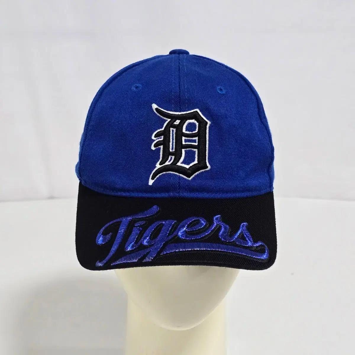 MLB 블루 디트로이트 타이거스 야구 모자 볼캡 53-55cm.0924