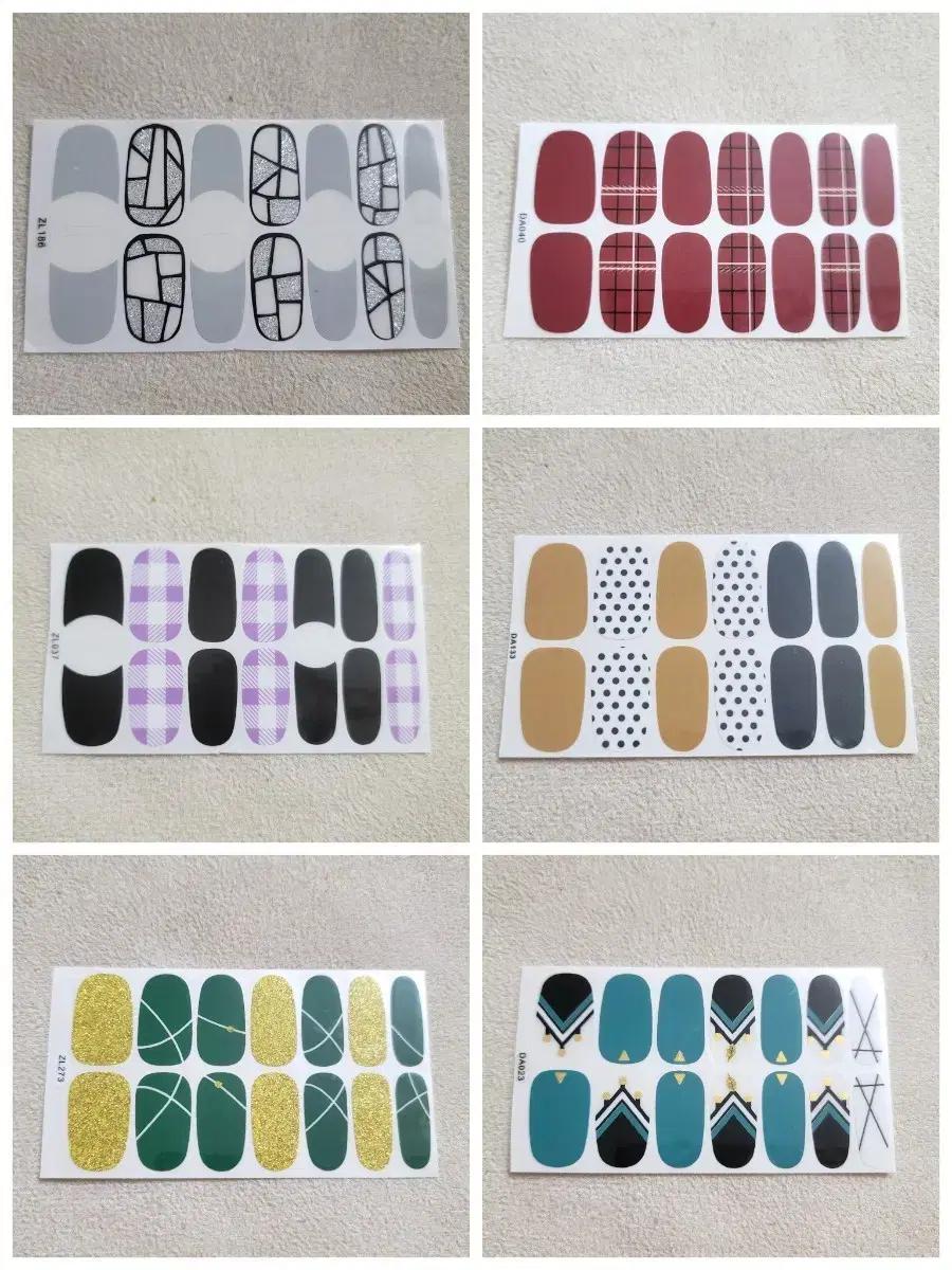 네일스티커12개