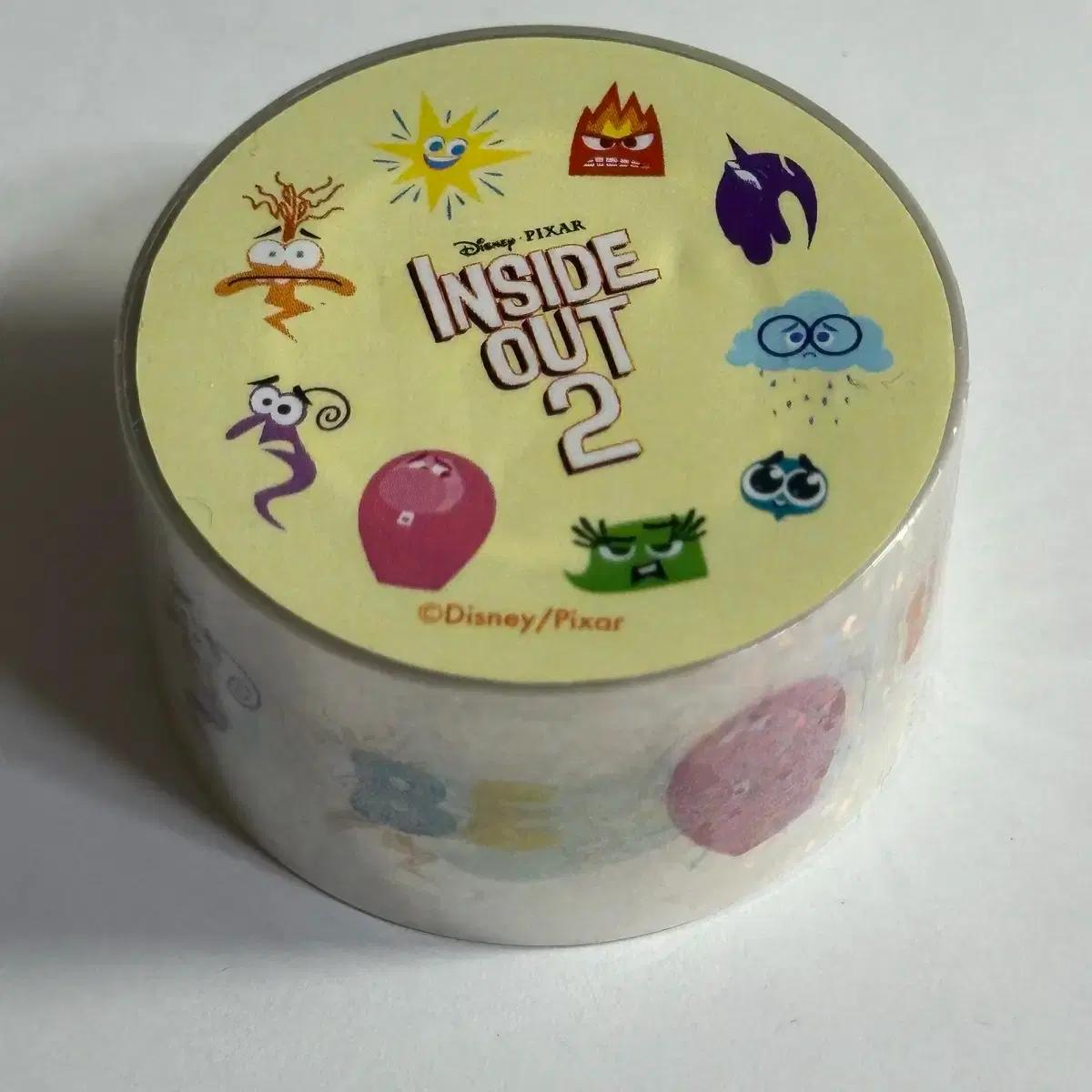 인사이드 아웃2 투명 롤스티커 키스컷